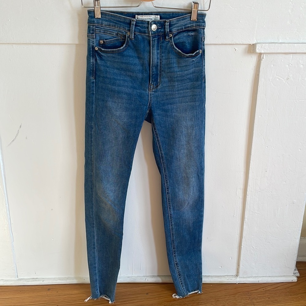 Stradivarius Women's Skinny Regular Waist Jeans